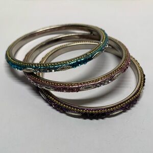 New Multicolored Stone Bangles
